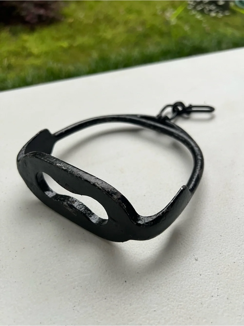 Antique Iron Stirrup